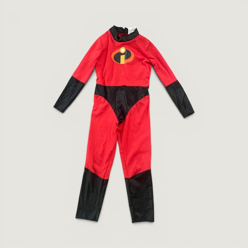 Disney Pixar Incredibles 2 Costume Jumpsuit Kids Size Small 4-6  Dash Disguise